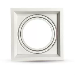 V-TAC VT-7221 PORTAFARETTO ORIENTABILE DA INCASSO PER LAMPADINE AR111 - SKU 3575 