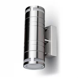 V-TAC VT-7632 PORTALAMPADA DOPPIO WALL LIGHT DA MURO PER 2 LAMPADINE GU10 - SKU 7504 