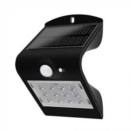V-TAC VT-767-2 LAMPADA DA MURO LED 1,5W CON PANNELLO SOLARE E SENSORE - SKU 8276 / 8277 