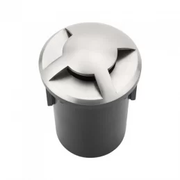 V-TAC VT-7678-3 SEGNAPASSO DA INTERRAMENTO IN ALLUMINIO IP67 CON PORTALAMPADA GU 5.3 MR16 - SKU 8566 