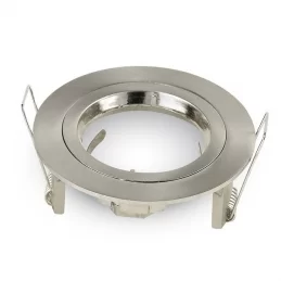 V-TAC VT-774 PORTAFARETTO ROTONDO DA INCASSO PER LAMPADINE GU10 E GU5.3 - SKU 3643 