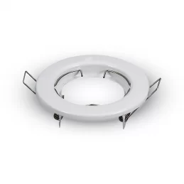 V-TAC VT-778 2 PORTAFARETTI FISSI ROTONDI DA INCASSO PER LAMPADINE GU10 E GU5.3 - SKU 3584 