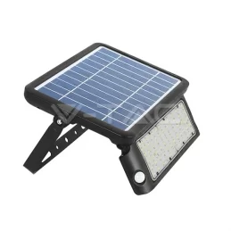 V-TAC VT-787-10 LAMPADA DA MURO LED 10W CON PANNELLO SOLARE E SENSORE COLORE NERO - SKU 8550 