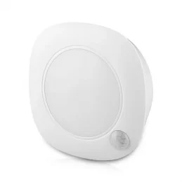 V-TAC VT-80 LAMPADA LED ALIMENTATA A BATTERIE CON SENSORE DI MOVIMENTO E CREPUSCOLARE CHIP SAMSUNG - SKU 813 