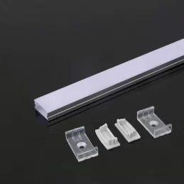 V-TAC VT-8108 PROFILO IN ALLUMINIO PER STRISCE LED - LUNGHEZZA 2 METRI - SKU 3352 