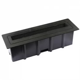 V-TAC VT-856 FARETTO SEGNAPASSO LED DA INCASSO RETTANGOLARE 6W COLORE NERO - SKU 8349 