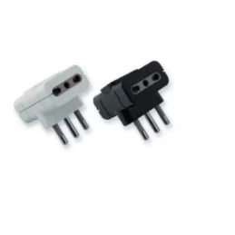 WIVA ADATTATORE TRIPLO CON SPINA 16A - COLORE BIANCO O NERO 