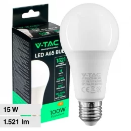 V-TAC VT-2015 LAMPADINA LED E27 15W A65 GOCCIA SMD - SKU 214453 / 214454 / 214455 