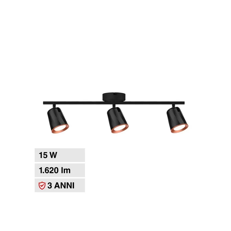 V-TAC VT-818 LAMPADA LED DA PARETE 15W SMD WALL LIGHT COLORE NERO APPLIQUE CON TESTE ORIENTABILI - SKU 218259 / 218261 V-TAC VT-818 LAMPADA LED DA PARETE 15W SMD WALL LIGHT COLORE NERO APPLIQUE CON TESTE ORIENTABILI - SKU 218259 / 218261
