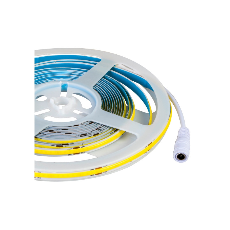 V-TAC VT-COB-208 STRISCIA LED FLESSIBILE 50W COB MONOCOLORE 24V - BOBINA DA 5 METRI - SKU 212652 / 212653 / 212654 V-TAC VT-COB-208 STRISCIA LED FLESSIBILE 50W COB MONOCOLORE 24V - BOBINA DA 5 METRI - SKU 212652 / 212653 / 212654