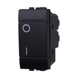 ETTROIT SPACE INTERRUTTORE 2P 16A - MOD. LN0402 - COMPATIBILE CON BTICINO LIVING LIGHT / INTERNATIONAL 