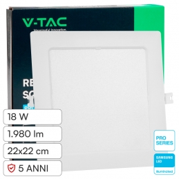 V-TAC PRO VT-61018 PANNELLO...