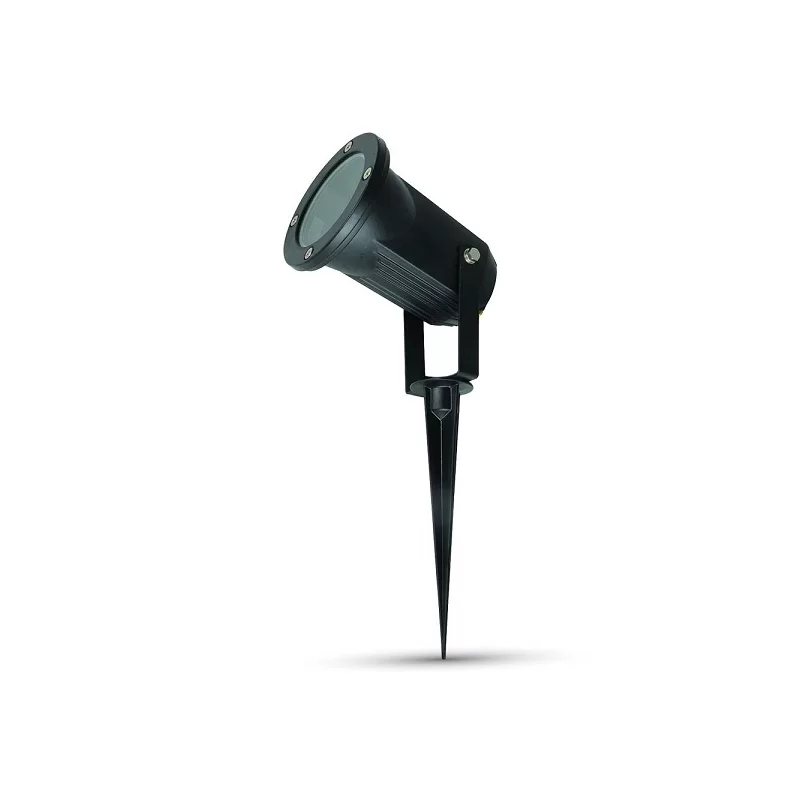 V-TAC VT-769 PORTALAMPADA CON PICCHETTO PER LAMPADINE GU10 - SKU 7517 V-TAC VT-769 PORTALAMPADA CON PICCHETTO PER LAMPADINE GU10 - SKU 7517