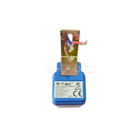 V-TAC VT-8019 SENSORE FOTOCELLULA CREPUSCOLARE IP44 PER LAMPADINE - SKU 5081