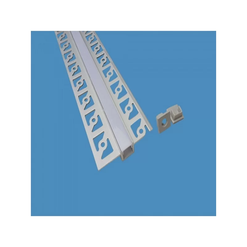 V-TAC VT-8102 PROFILO IN ALLUMINIO A SCOMPARSA PER STRISCE LED - LUNGHEZZA 2 METRI - SKU 3360 V-TAC VT-8102 PROFILO IN ALLUMINIO A SCOMPARSA PER STRISCE LED - LUNGHEZZA 2 METRI - SKU 3360