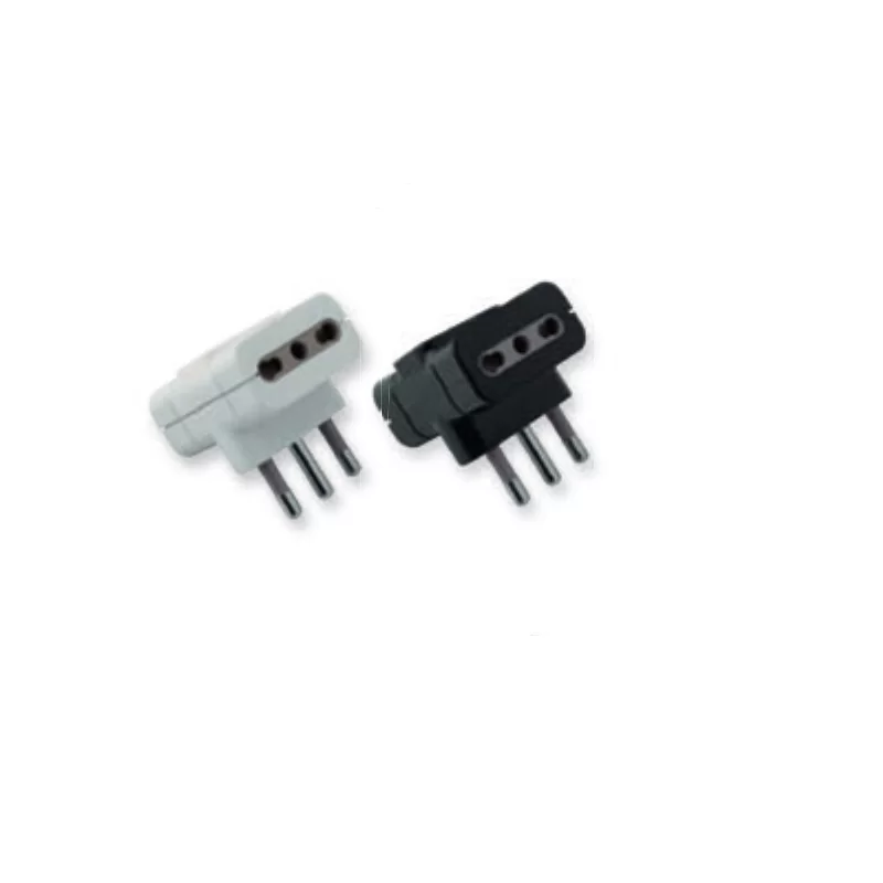 WIVA ADATTATORE TRIPLO CON SPINA 16A - COLORE BIANCO O NERO WIVA ADATTATORE TRIPLO CON SPINA 16A - COLORE BIANCO O NERO