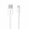 V-TAC VT-5321 SILVER SERIES USB DATA CABLE MICRO USB CAVO COLORE BIANCO 1M - SKU 8484 