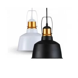 V-TAC VT-7422 LAMPADARIO IN METALLO CON PORTALAMPADA PER LAMPADINE E27 - SKU 3729 / 3728 