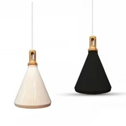 V-TAC VT-7525 LAMPADARIO IN METALLO CON PORTALAMPADA PER LAMPADINE E27 - SKU 3761 / 3762 