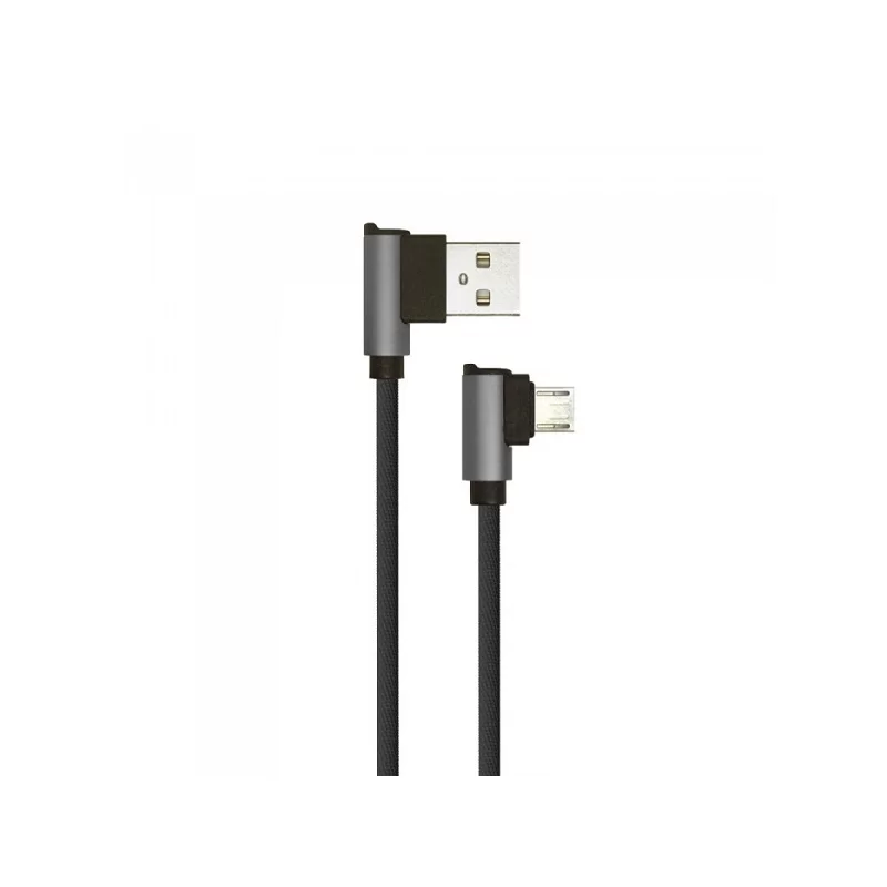 V-TAC VT-5361 DIAMOND SERIES USB DATA CABLE MICRO USB CAVO IN CORDA COLORE NERO CON CONNETTORI A L 1M - SKU 8635 V-TAC VT-5361 DIAMOND SERIES USB DATA CABLE MICRO USB CAVO IN CORDA COLORE NERO CON CONNETTORI A L 1M - SKU 8635